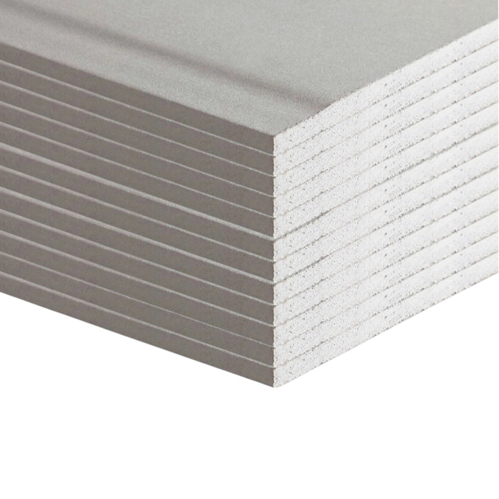 Lastra cartongesso siniat pregyplac plus ba10 120x200cm spessore 9,5mm 12 pezzi