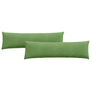 Cuscini da Divano 2 pz | Cuscini per sedie Verde chiaro 145 x 40 cm