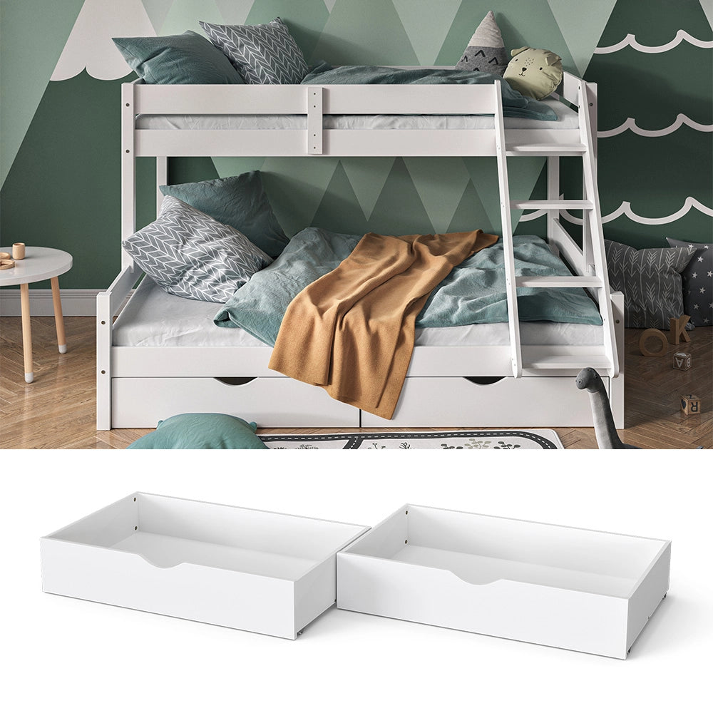 Vitalispa Cassetto rotante Bianco 97.7 x 55.6 cm Set di 2