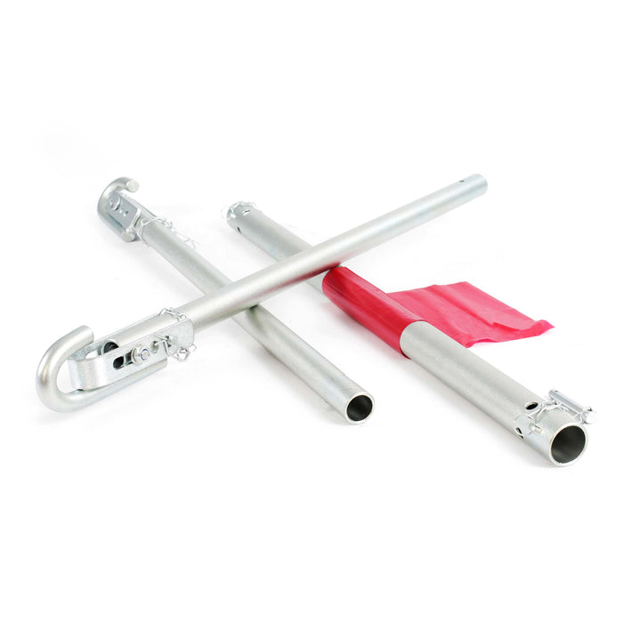 Barra da traino in 3 parti max 2000 kg per soccorso veicoli in panne