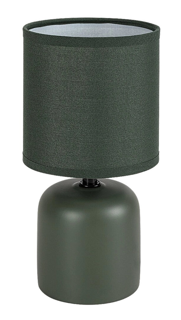 Lampada da tavolo Daphni verde ceramica 1xE14 Rabalux