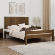 Testiera da Parete Ambra 140x3x60 cm in Legno Massello di Pino
