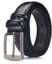 Cinturone informale in denim autentico per uomo, cinturone formale per lavoro