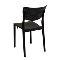 Sedia 44x53xh84 cm in Polipropilene Alezio Antracite