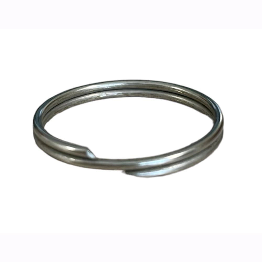 Anelli Portachiavi in acciaio nichelato da 20 mm per chiavi Conf. 200 pz