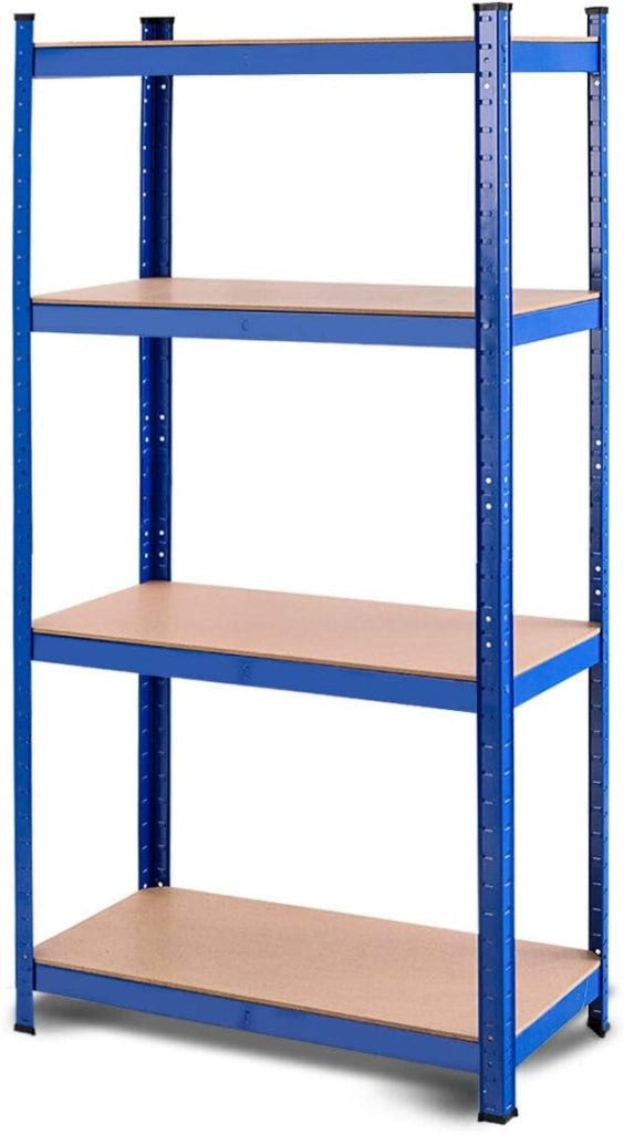 Scaffale con 4 Ripiani, Scaffalatura per Magazzino Garage Capannoni Uffici 80 x 40 x 160 cm