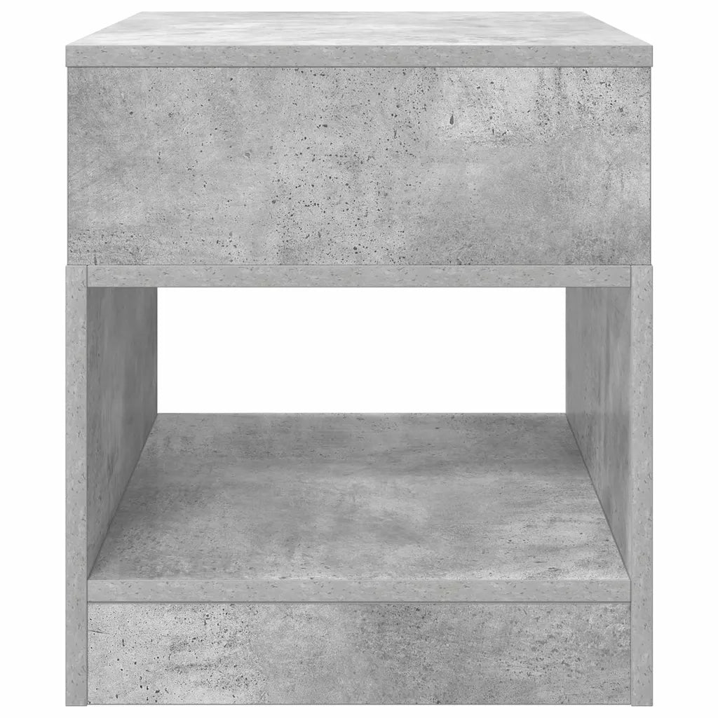 Tavolino 2 pcs Grigio cemento 40,5 x 40 x 45 cm