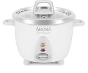 Risotto Cottura & Riscaldatore con Cassetta Interna Non Smaltita - Capacità 6 Cup