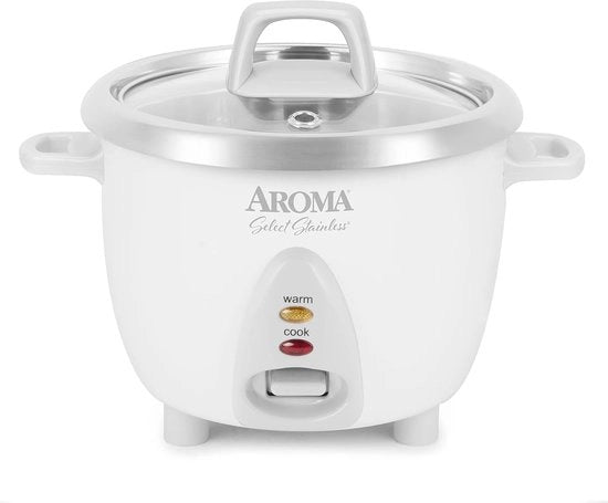 Risotto Cottura & Riscaldatore con Cassetta Interna Non Smaltita - Capacità 6 Cup