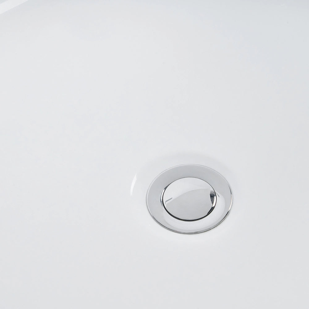Vasca da bagno nera con argento sanitario singolo acrilico 170 x 77 cm autoportante moderno