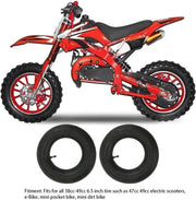 Banda interna per scooter elettrico - 2 pezzi - Adatto per 90/65-6.5 e 110/50-6.5 - Gomma duraturo - Ideale per mini Pocket Bike - Codice prodotto: ... - Modello: ... - Dimensioni: 90/65-6.5 e 110/50-6.5