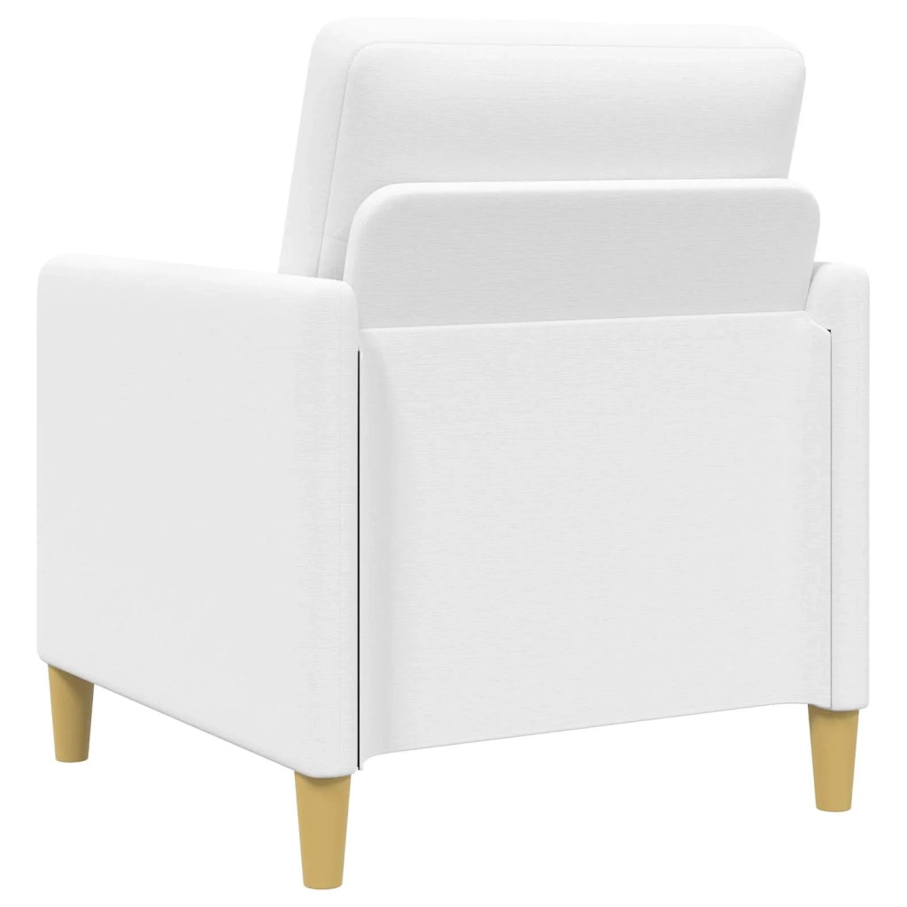 Divano con Storage Bianco 72 x 78 x 87 cm Poliestere 42036874