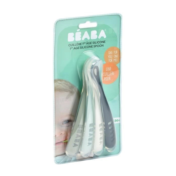 Beaba Set 4 cucchiai Arcobaleno