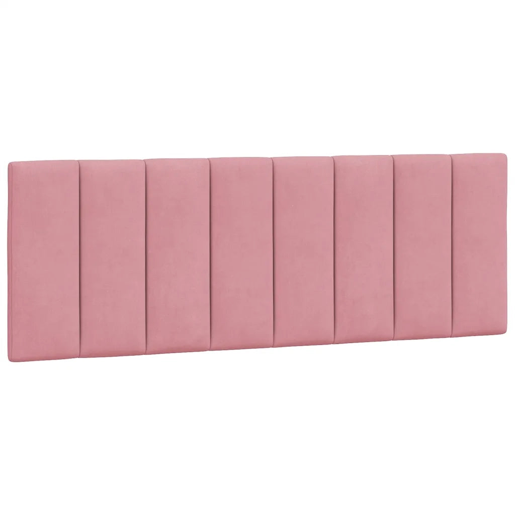 Cuscino Testiera Hanko Rosa 120 cm in Velluto CFW4114418