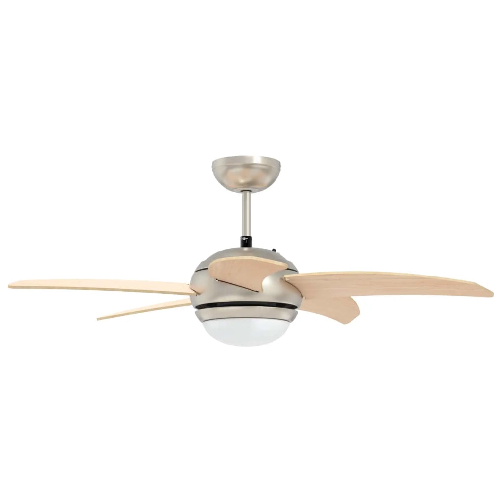 Ventilatore da soffitto con luce e telecomando Ø 110 cm Sonoma 42035655