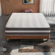 Materasso Piazza e Mezza 120x200 800 Molle Insacchettate + Memory Adattivo, Altezza 26 cm, Rigidità H3, NUBE
