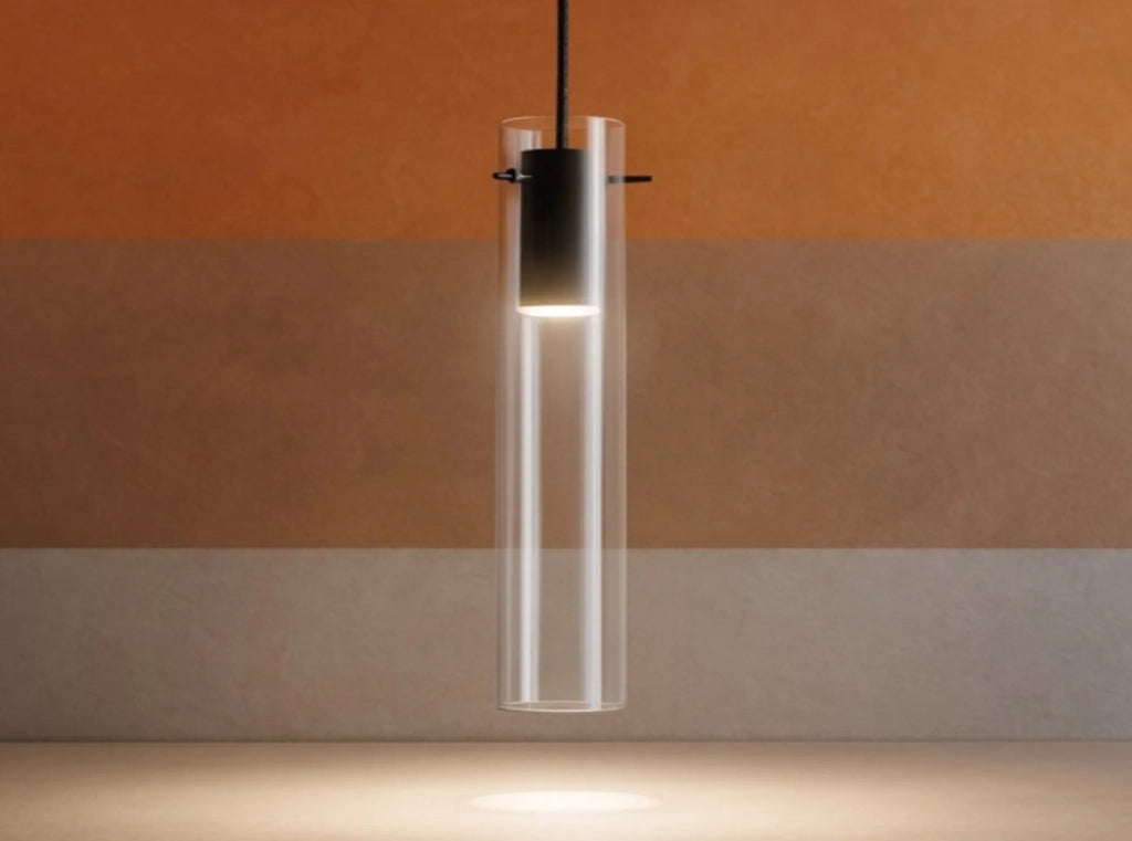 FLAM LAMPADARIOA SOSPENSIONE LED 3000 K 10W  900 lm TRASPARENTE