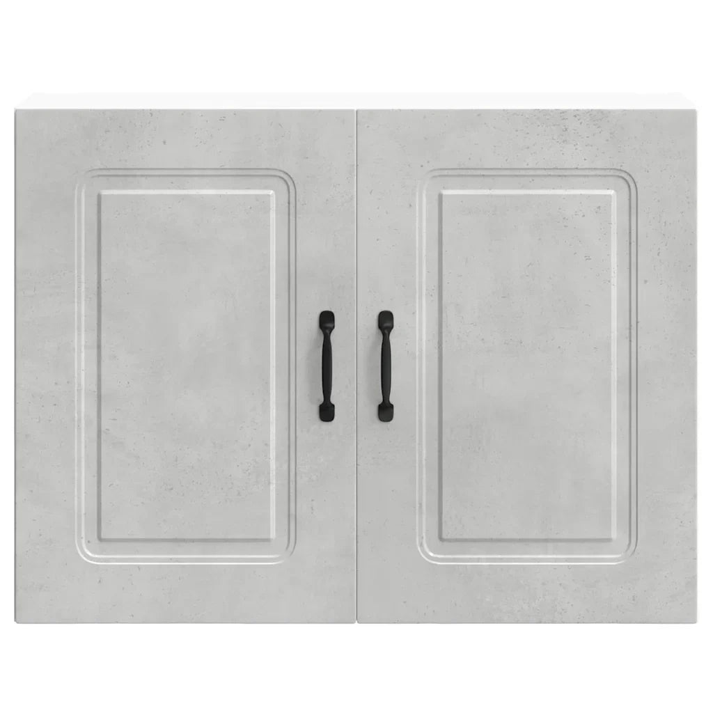 Pensile da cucina Kalmar 80 x 31 x 60 cm ampio spazio contenitivo moderno legno composito grigio cemento 02_0049996