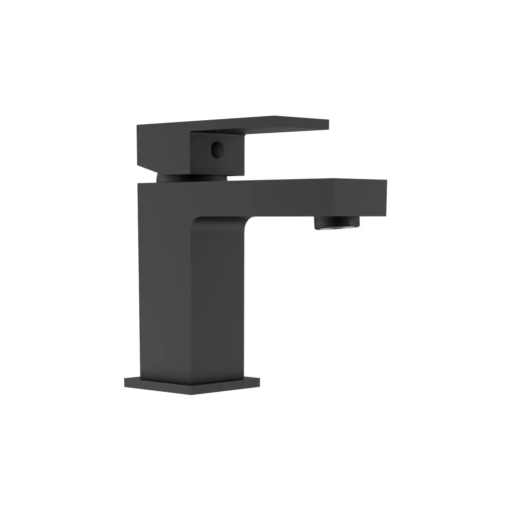Set miscelatore lavabo e bidet senza scarico in ottone nero opaco | Grace
