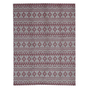 Tappeto Sunny Pink con motivo etnico per interno ed esterno