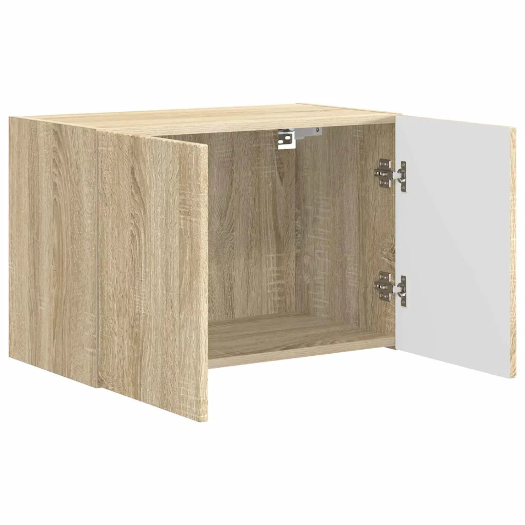 Mobile TV da parete-Mobile TV a Muro-Credenza TV Rovere Sonoma 59,5 x 31 x 40 cm