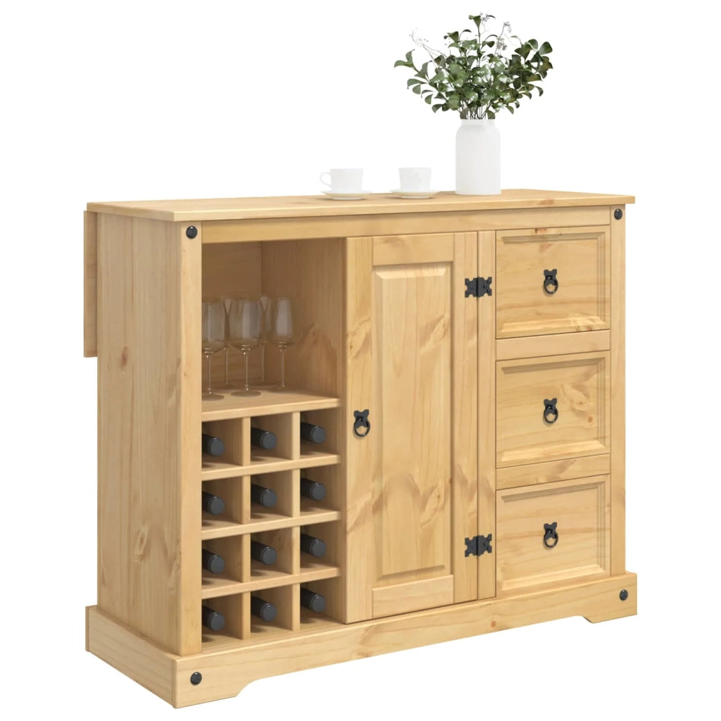 VidaXL Stoccaggio in cucina con porta Cera di Miele 112 x 70 x 91,5 cm 42033378
