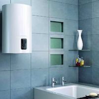 Gruppetto per scaldabagno tipo antigocciolamento idral 0176 ottone cromato