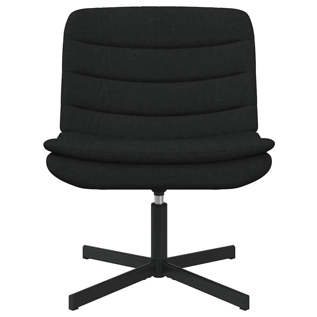 Sedia girevole Nero 63 x 75 x 76 cm Tessuto CFW9756728