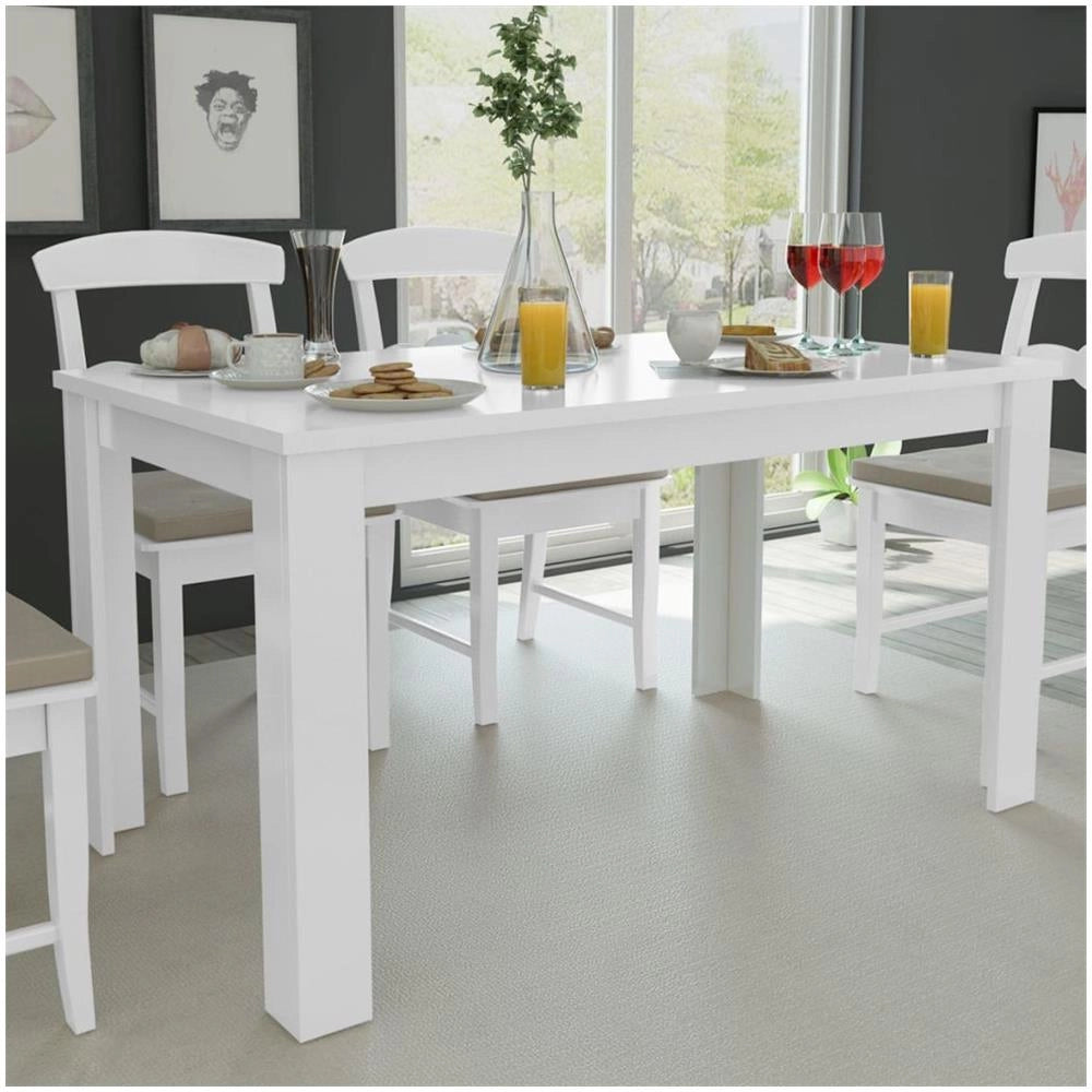 Tavolo Fiocco 180/360X80 - Varì Vimini
