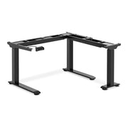 Scrivania angolare sit-stand (base) - altezza: 60-125 cm - larghezza: 110-190 cm (sinistra) / 90-150 cm (destra) - angolo: 90° - 150 kg 14_0005938