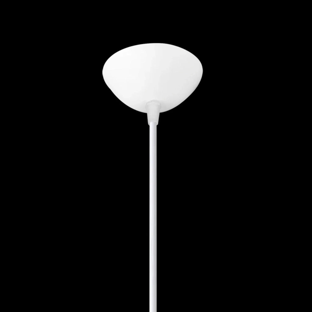 LÚZETE - LAMPADA A SOSPENSIONE IN ACCIAIO BIANCO Ø 18,5 CM ODELL
