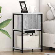 Armadio da Notte Grigio Sonoma 38 x 31 x 61 cm 859456