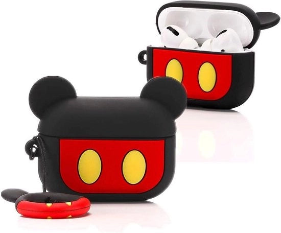 Hoesa siliconica compatibile con Airpods Pro [serie DSN] - Mickey - Hoesa di protezione