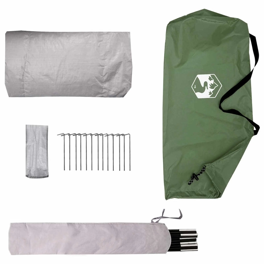 Tenda da backpacking Verde 4 persone