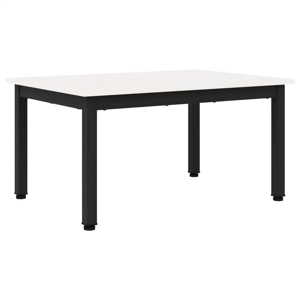 Tavolino da salotto Bianco 70 x 50 x 36 cm Pino massello 892764