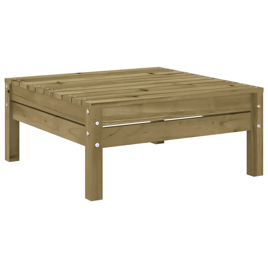 Set Divani da Giardino 6pz con Cuscini Legno Impregnato di Pino