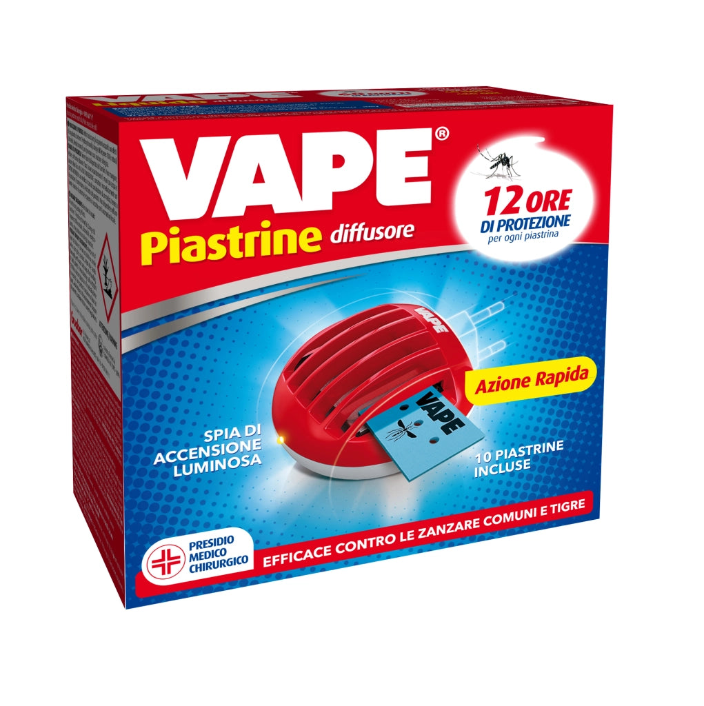 ANTIZANZARE VAPE ELETTROEM E 10 PIASTRINE- VAPE- 12,0 pz