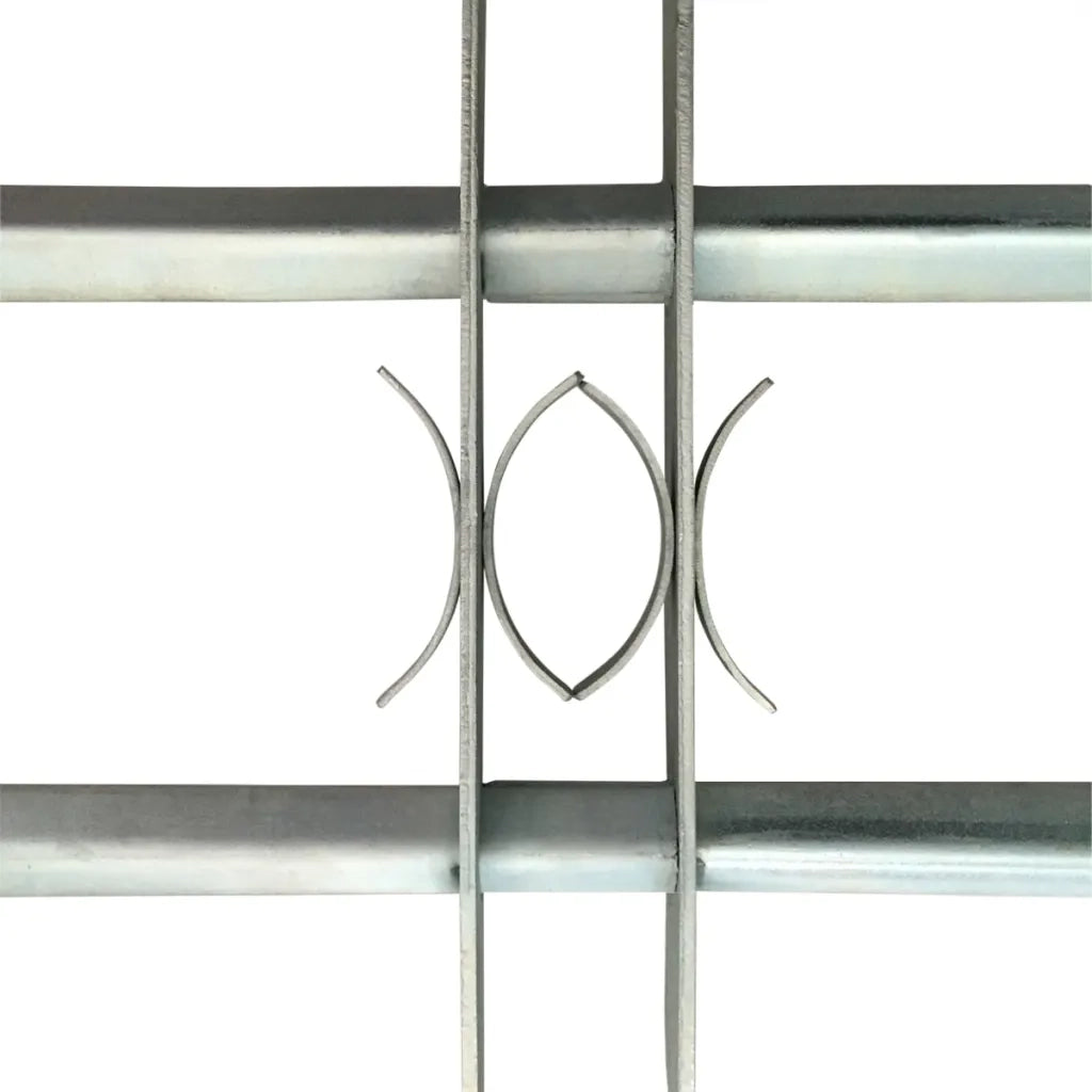 Grate per Finestre Regolabili 2 pz 1000-1500 mm 3057509