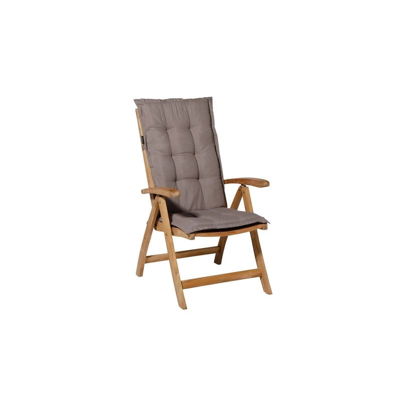 Coussin pour chaise haute PANAMA 105 x 50 cm - MADISON SÃ©rie Classique - Taupe