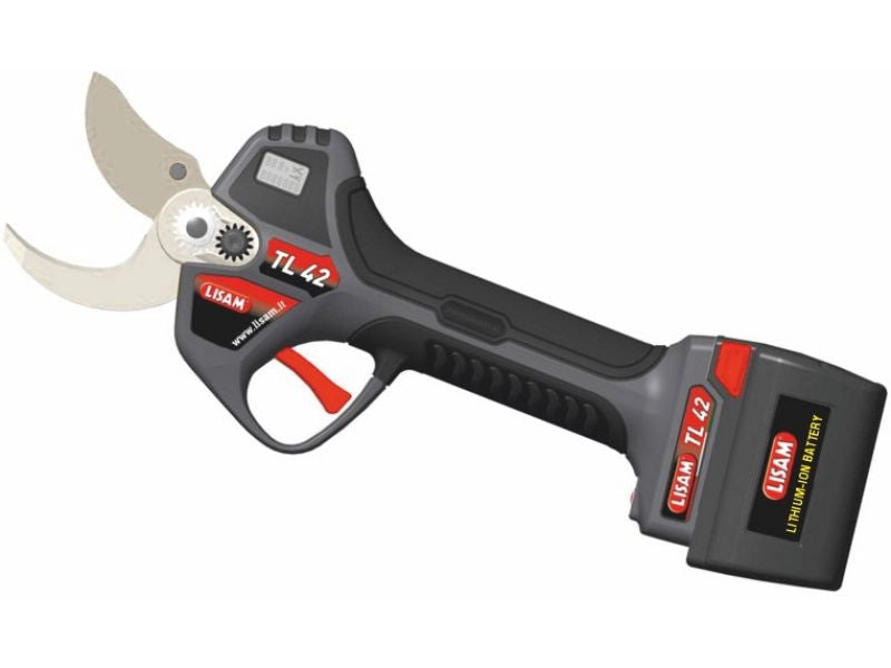 Forbice da potatura a batteria Lisam TL 42 con motore elettrico taglio da 42 mm