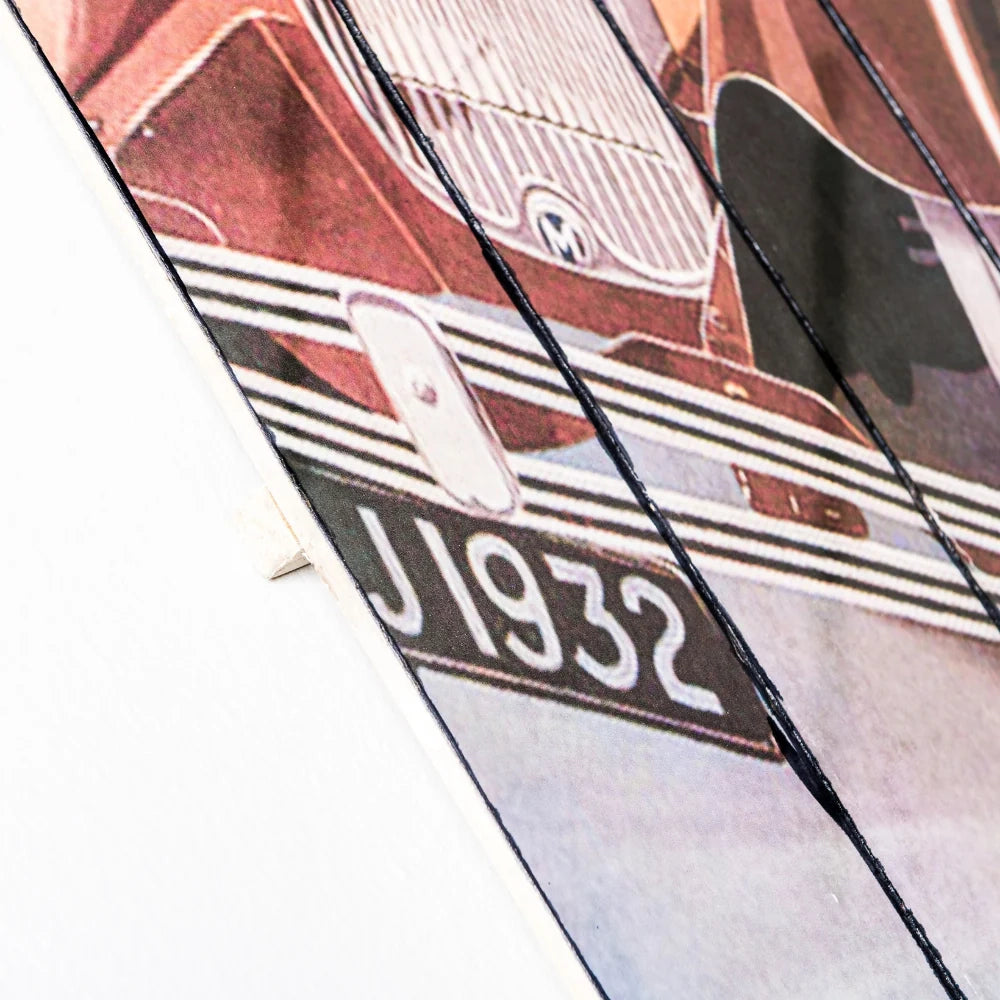 Stampa su legno da parete car 60x100 cm design moderno | Duzzle