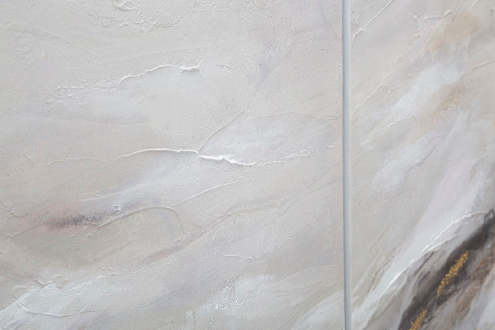 Dipinto su Tela Monty Set 3 Pz 45x2,7x80-60x2,7x80 cm in Legno di Pino e Canvas Multicolor