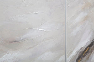 Dipinto su Tela Monty Set 3 Pz 45x2,7x80-60x2,7x80 cm in Legno di Pino e Canvas Multicolor