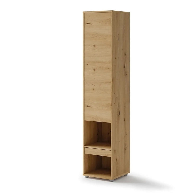 Lenart mobile BC 07 colonna verticale camera da letto cm46x45x217h rovere