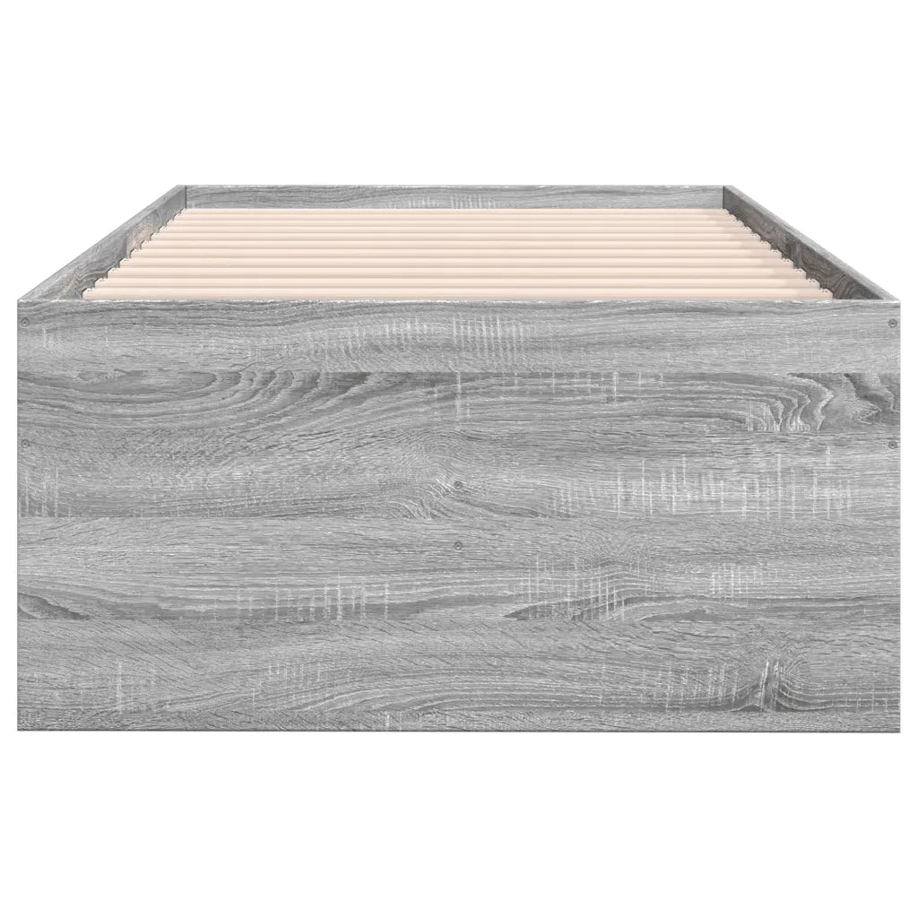 Divano Letto con Cassetti senza Materasso 100x200 cm 3280872