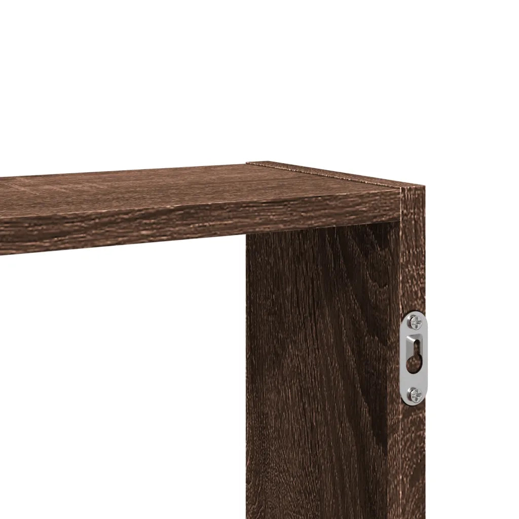 vidaXL Mensola a Muro Rovere Marrone 99x15x60 cm in Truciolato