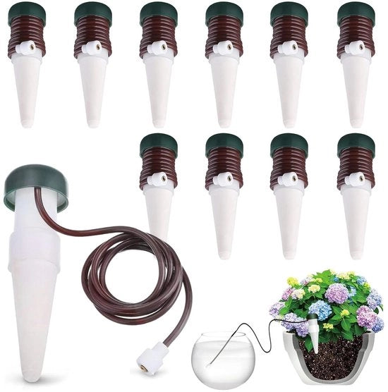 10 dispositivi di irrigazione automatici per piante di appartamento - sistema di irrigazione per piante di balcone
