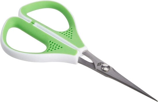 Scaletta Comfortline 11 Silhouet 4 cm con lama speciale in acciaio inossidabile manico morbido verde mela/bianco