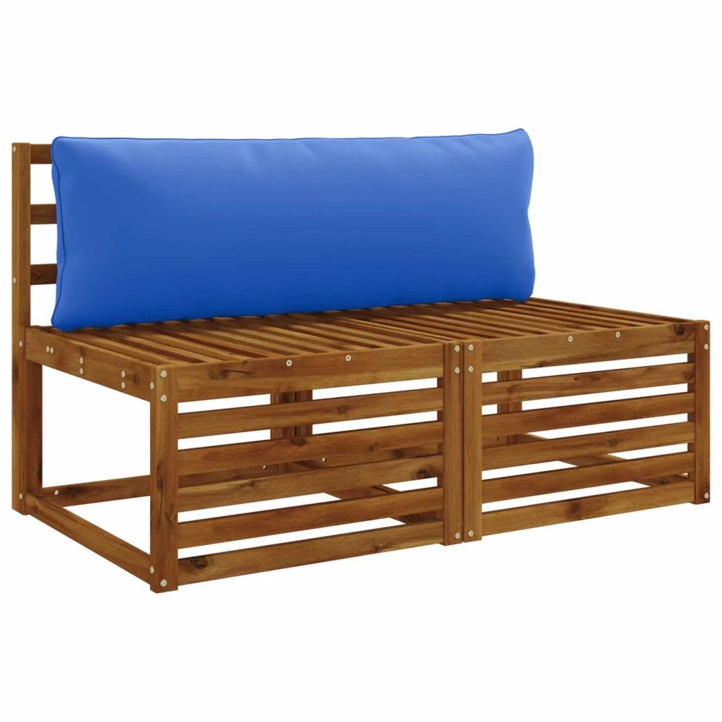 Cuscino per Schiena a 1 Pezzo PUTTEN 100% Poliestere Blu Reale 947037