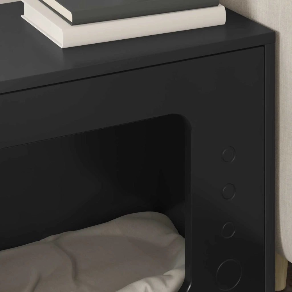 Casa per Gatti Nero 51 x 30 x 42,5 cm Legno multistrato 8000645